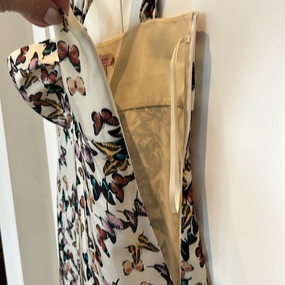 Ted Baker London Butterfly Halter Dantout Dress Women Size 8 - Picture 9 of 17
